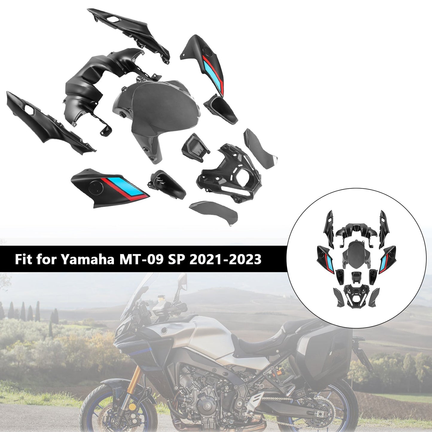 2021-2023 Yamaha MT-09 / MT-09 SP Fairing Kit