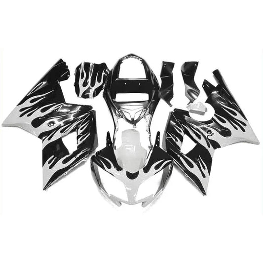 2002-2005 Triumph Daytona 600 650 Black & White Style1 Fairing Kit