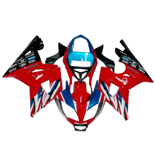 2002-2005 Triumph Daytona 600 650 Red with Flag Fairing Kit