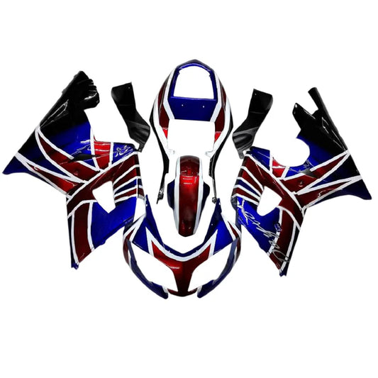 2002-2005 Triumph Daytona 600 650 Spider Red & Blue Fairing Kit