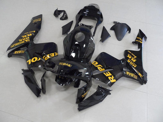 2003-2004 Black Repsol Honda CBR600RR Motorcycle Fairings