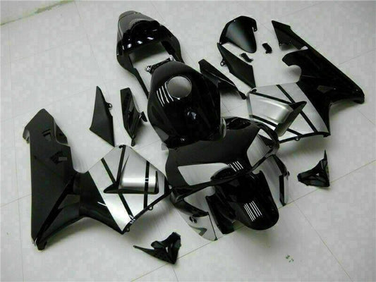 2003-2004 Glossy Black Honda CBR600RR Motorcycle Fairings