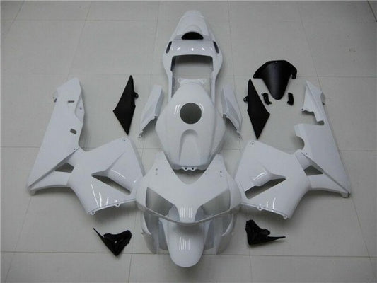 2003-2004 Glossy White Honda CBR600RR Motorcycle Fairings