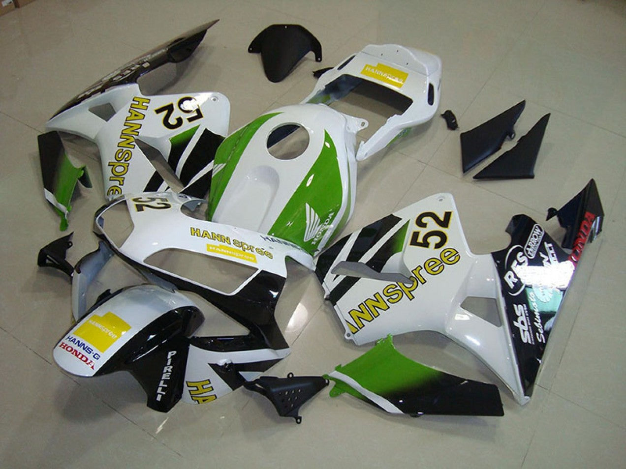 2003-2004 Hannspree Honda CBR600RR Motorcycle Fairings