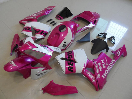 2003-2004 Pink Repsol Honda CBR600RR Motorcycle Fairings