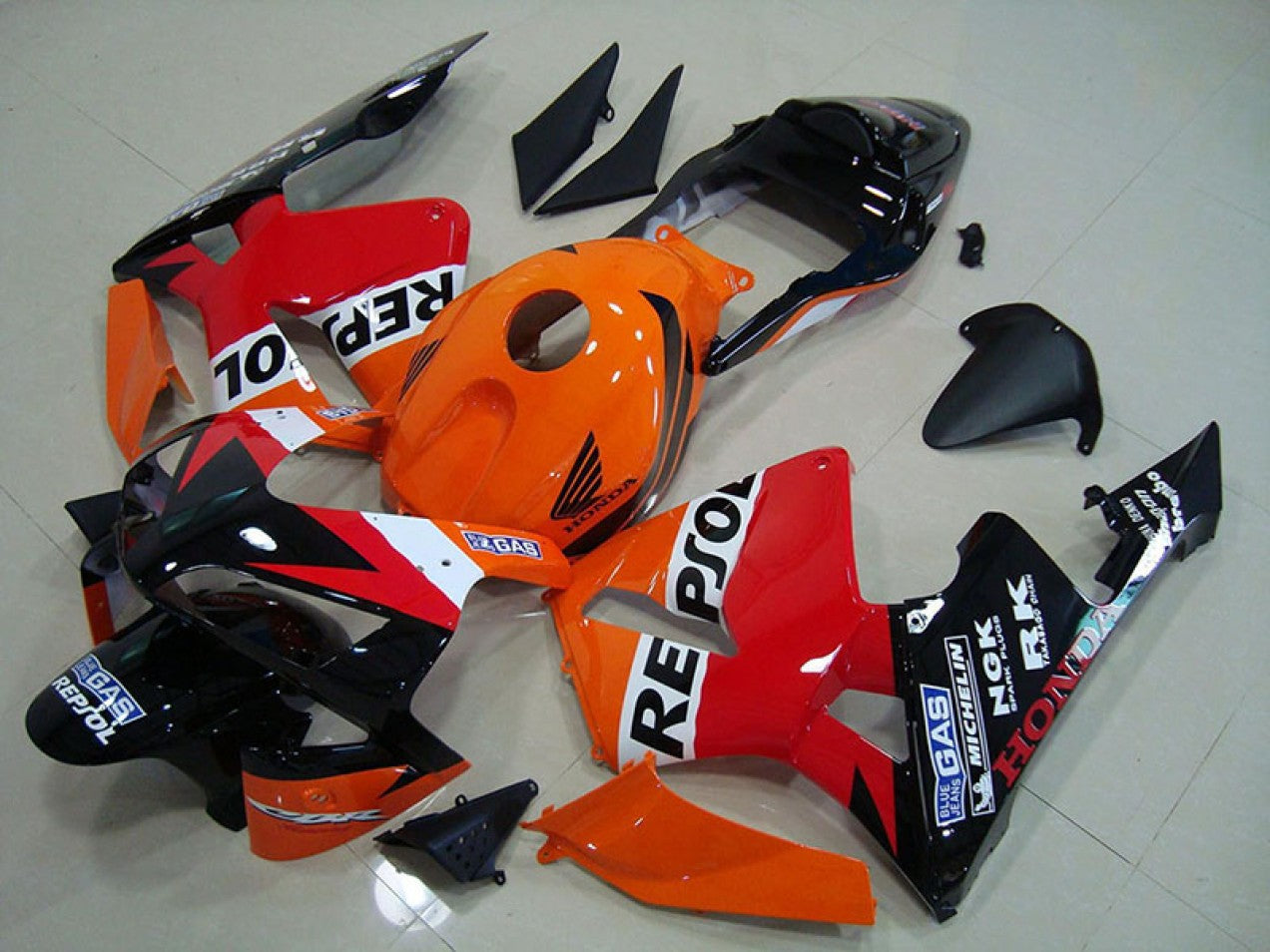 2003-2004 Repsol Honda CBR600RR Full Fairing Kit