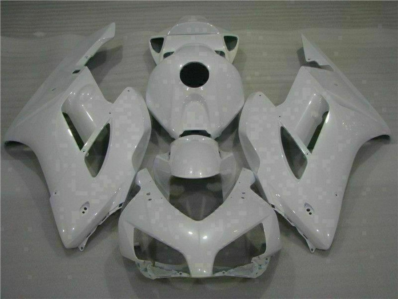 2004-2005 White Honda CBR1000RR Complete Motorcycle Fairings & Bodywork