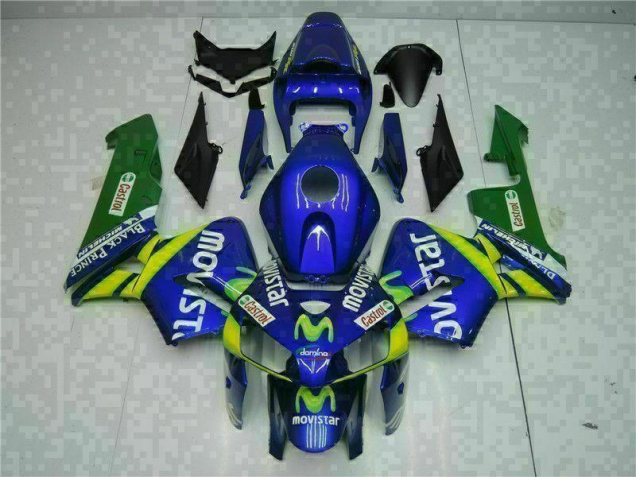 2005-2006 Blue Honda CBR600RR Motorcycle Fairings & Plastics
