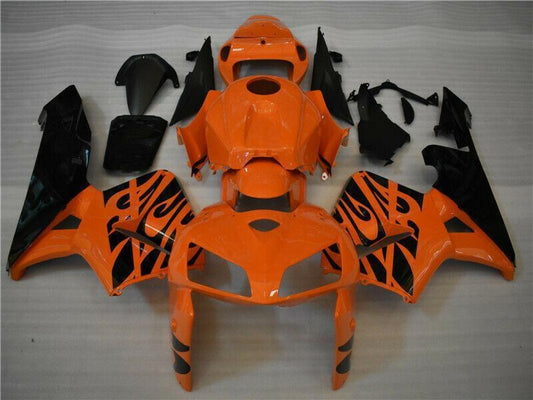 2005-2006 Orange Black Honda CBR600RR ABS Fairing Kit