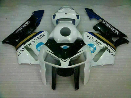 2005-2006 White Black Honda CBR600RR Motorcycle Fairings & Bodywork