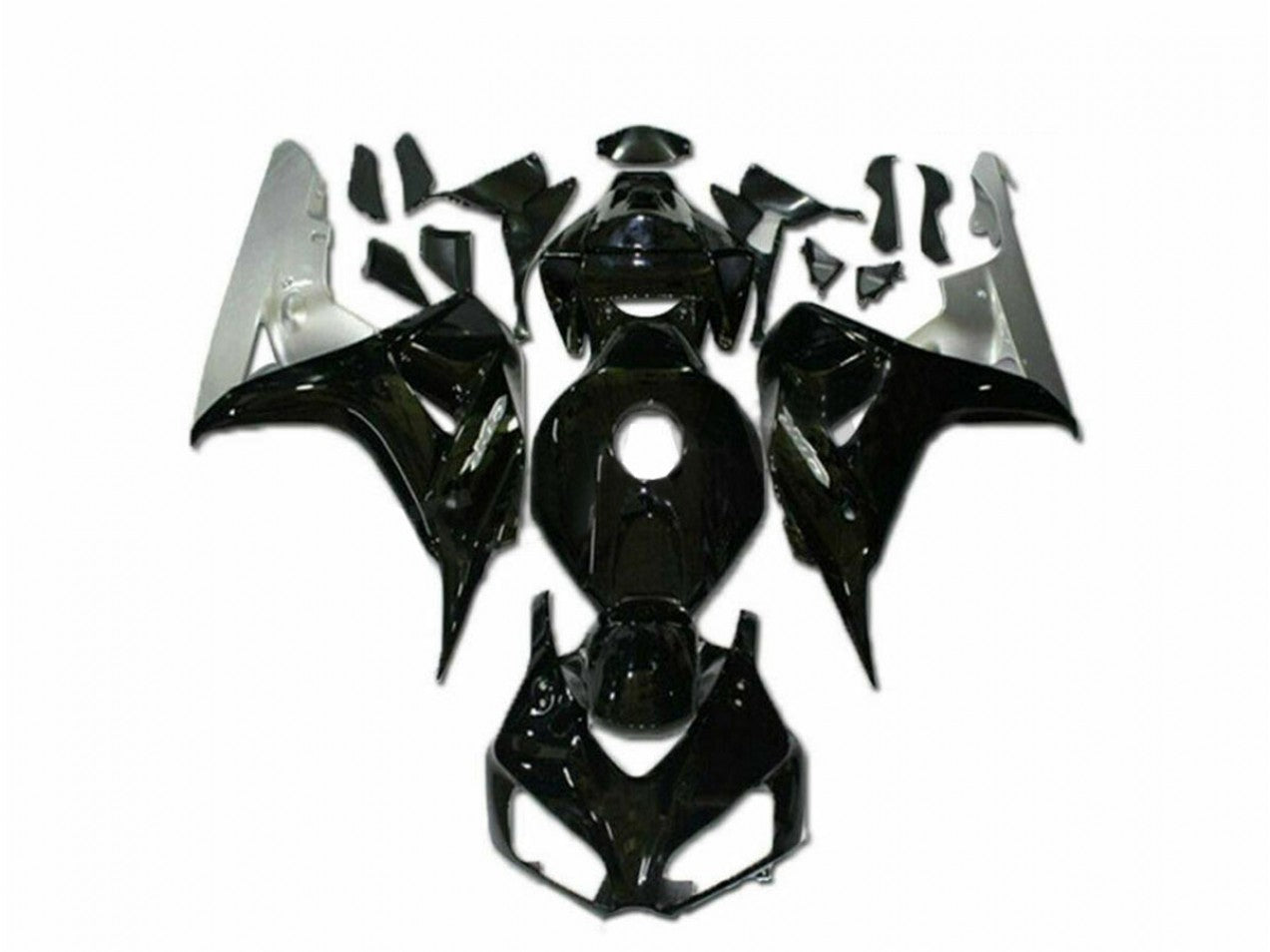 2006-2007 Black Honda CBR1000RR Motorcycle Fairings & Bodywork