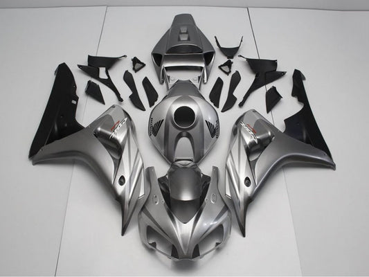 2006-2007 Black and Grey Honda CBR1000RR Motorcycle Fairings