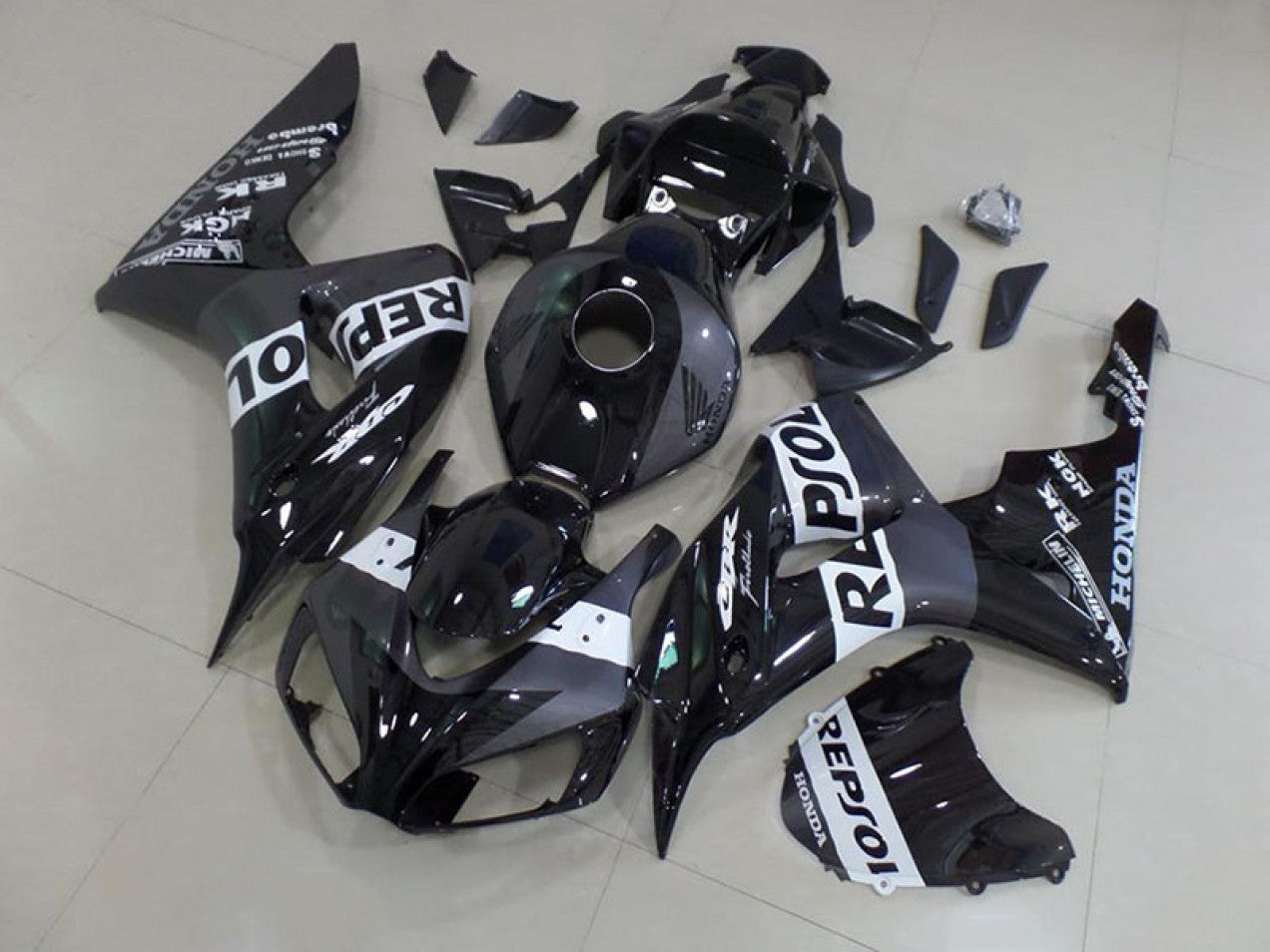 2006-2007 Grey Repsol Honda CBR1000RR Motorcycle Fairings