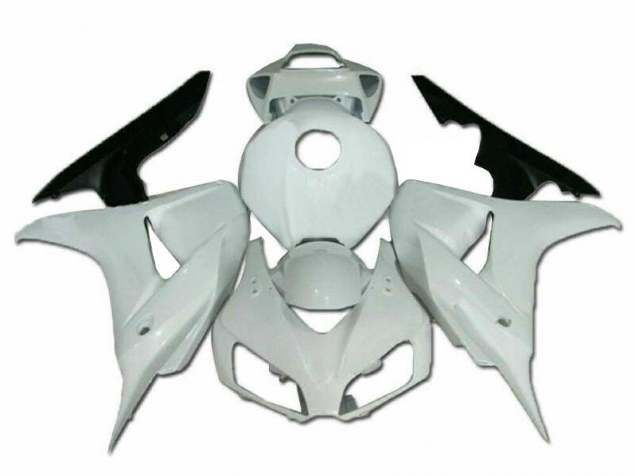 2006-2007 White Honda CBR1000RR Motorcycle Fairings & Bodywork