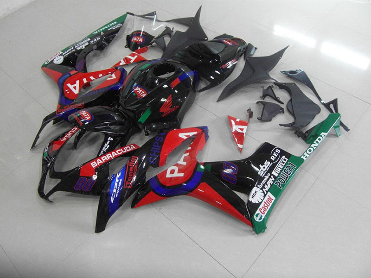 2007-2008 Pata Honda CBR600RR Motorcycle Fairings