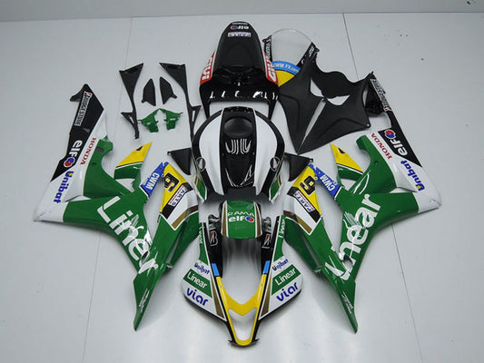 2007-2008 Green Liner Honda CBR600RR Motorcycle Fairings