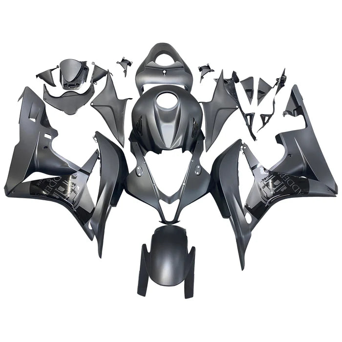 2007-2008 Honda CBR600RR Fairing Matt Black Kit