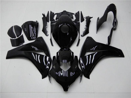 2008-2011 Glossy Black Honda CBR1000RR Motorcycle Fairings & Bodywork
