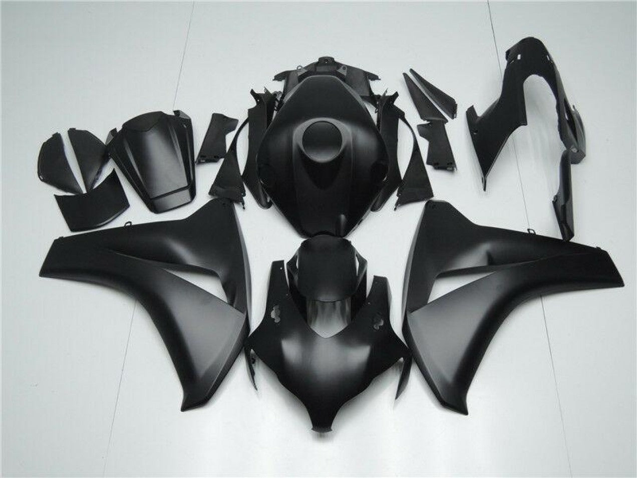 2008-2011 Matte Black Honda CBR1000RR Motorcycle Fairings & Bodywork