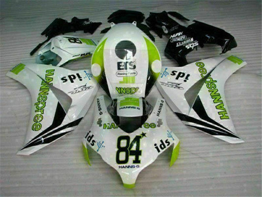 2008-2011 White Honda CBR1000RR Full Plastic Motorcycle Fairings