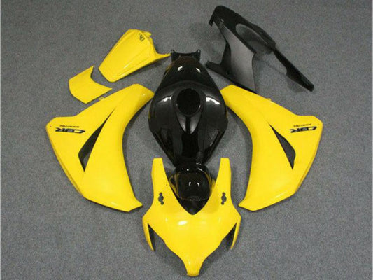 2008-2011 Yellow Black Honda CBR1000RR Motorcycle Fairings