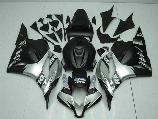 2009-2012 Black Silver Honda CBR600RR Motorcycle Fairings & Bodywork