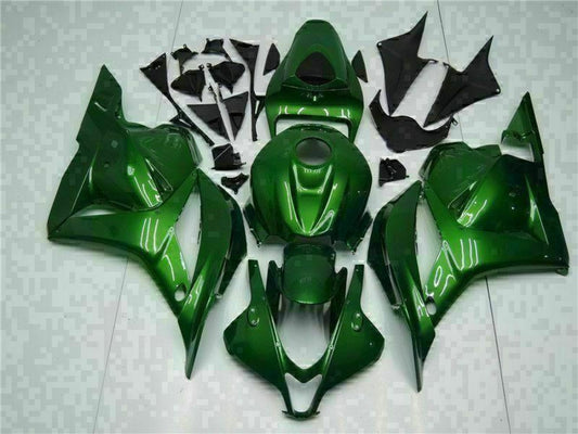 2009-2012 Green Honda CBR600RR Motorcycle Fairings