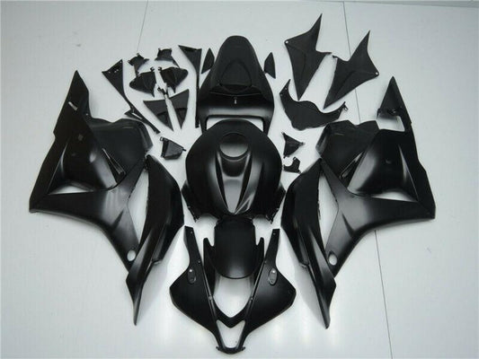2009-2012 Matte Black Honda CBR600RR Motorcycle Fairings