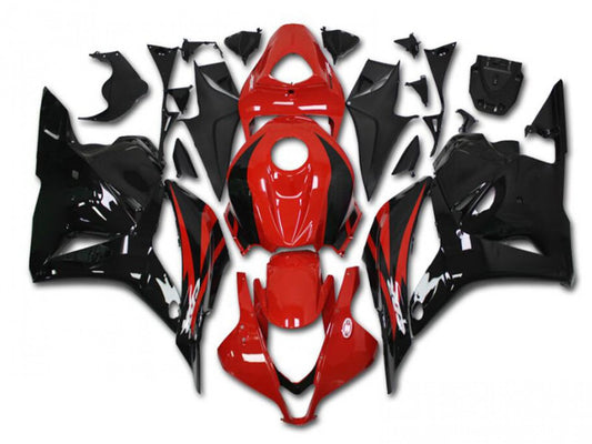 2009-2012 Red Black Honda CBR600RR Motorcycle Fairings2009-2012 Red Black Honda CBR600RR Motorcycle Fairings