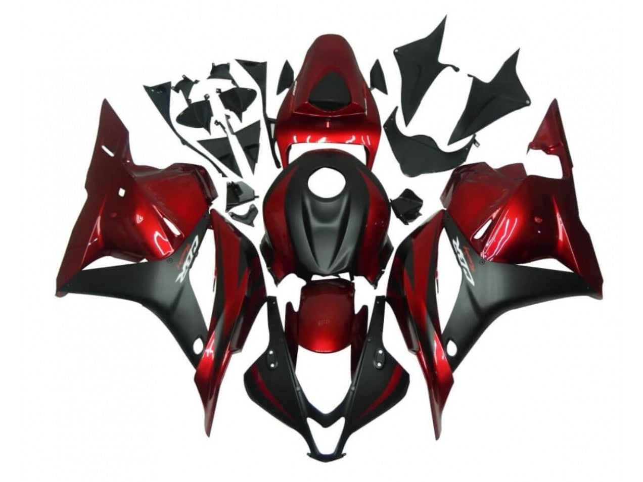 2009-2012 Red Black Honda CBR600RR Plastics Motorcycle Fairings