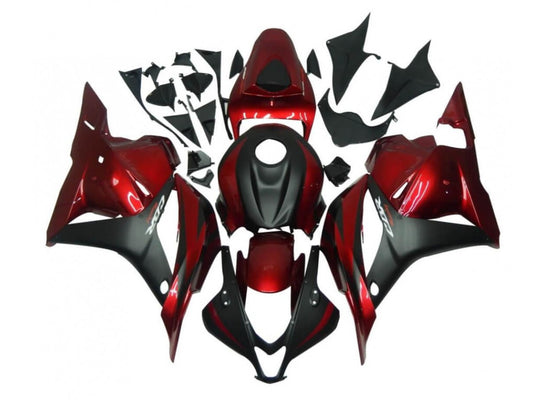 2009-2012 Red Black Honda CBR600RR Plastics Motorcycle Fairings