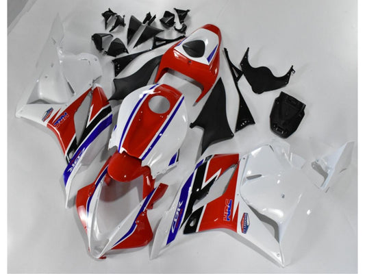 2009-2012 Red White Blue Honda CBR600RR Motorcycle Fairings