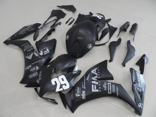 2012-2016 Black Grey Honda CBR1000RR Motorcycle Fairings