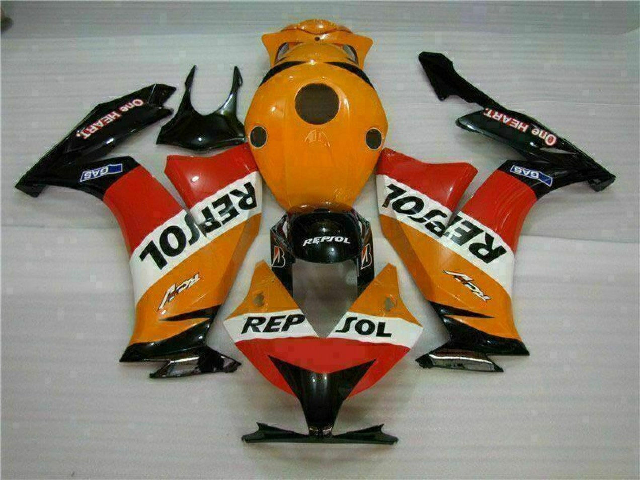 2012-2016 Orange Honda CBR1000RR Motorcycle Fairings