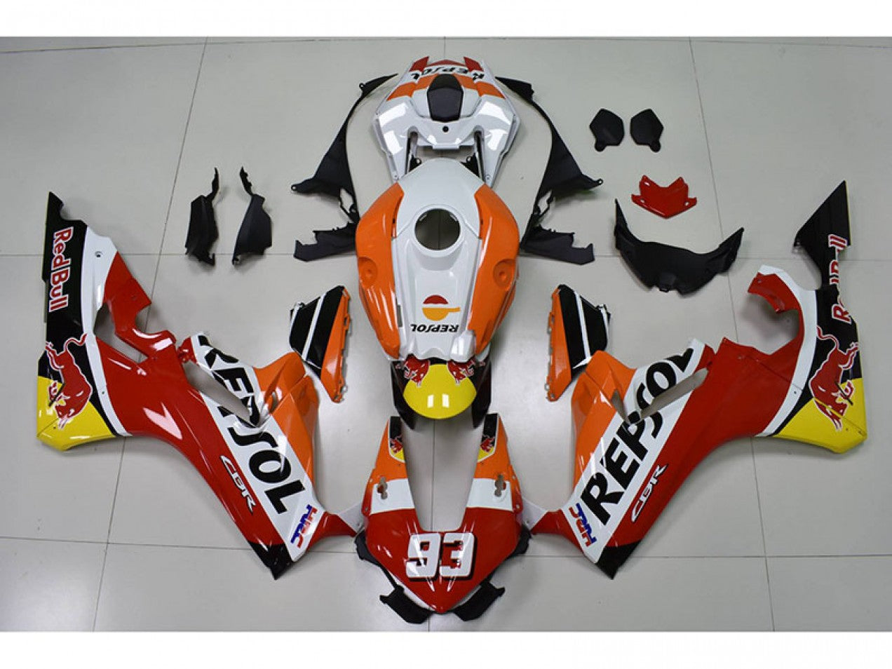 2017-2023 Repsol 93 Red Bull Honda CBR1000RR Motorcycle Fairing