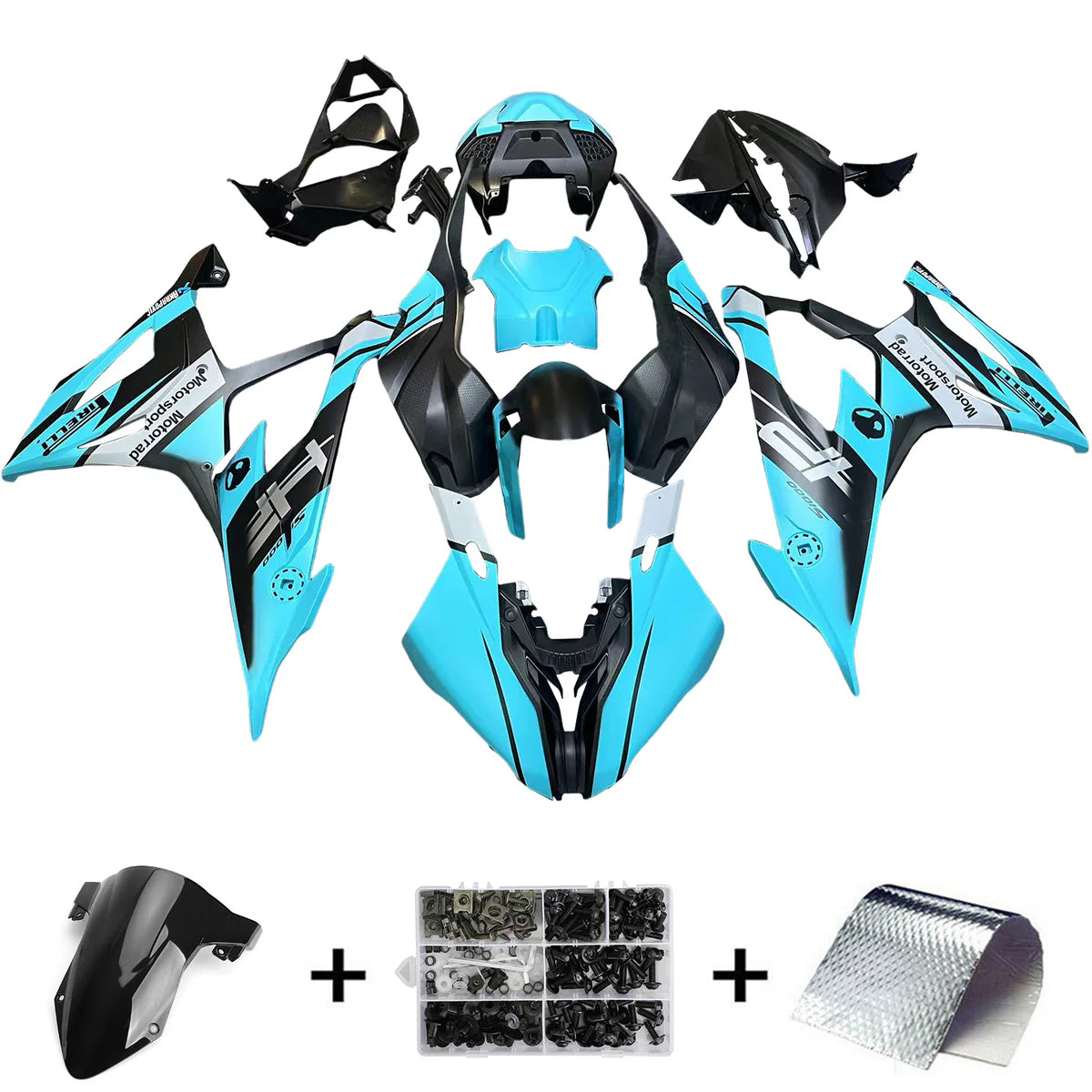 Motorcycle Fairing - BMW M1000RR S1000RR 2019-2022 Fairing Kit Bodywork Plastic ABS