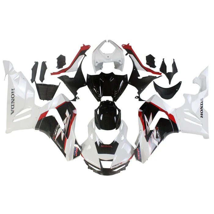 2020-2023 CBR1000RR-R Honda White&Red Style2 Fairing Kit