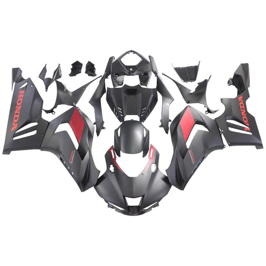 2020-2023 - Honda CBR1000RR-R Matte Black&Red Logo Fairing Kit