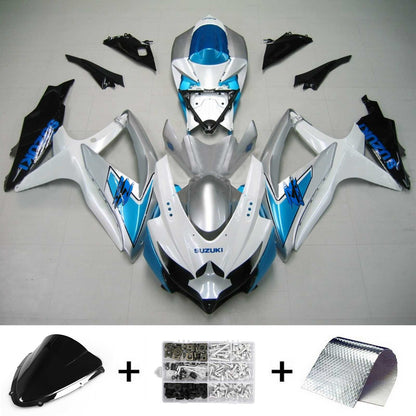 2008-2010 Suzuki GSXR 600/750 Fairing Kit Bodywork Plastic ABS K8