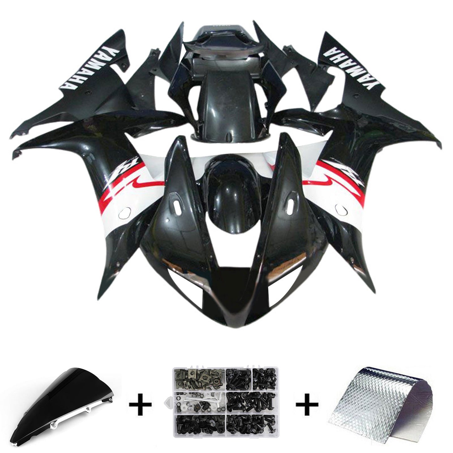 2002-2003 Yamaha YZF 1000 R1 Fairing Kit Bodywork Plastic ABS