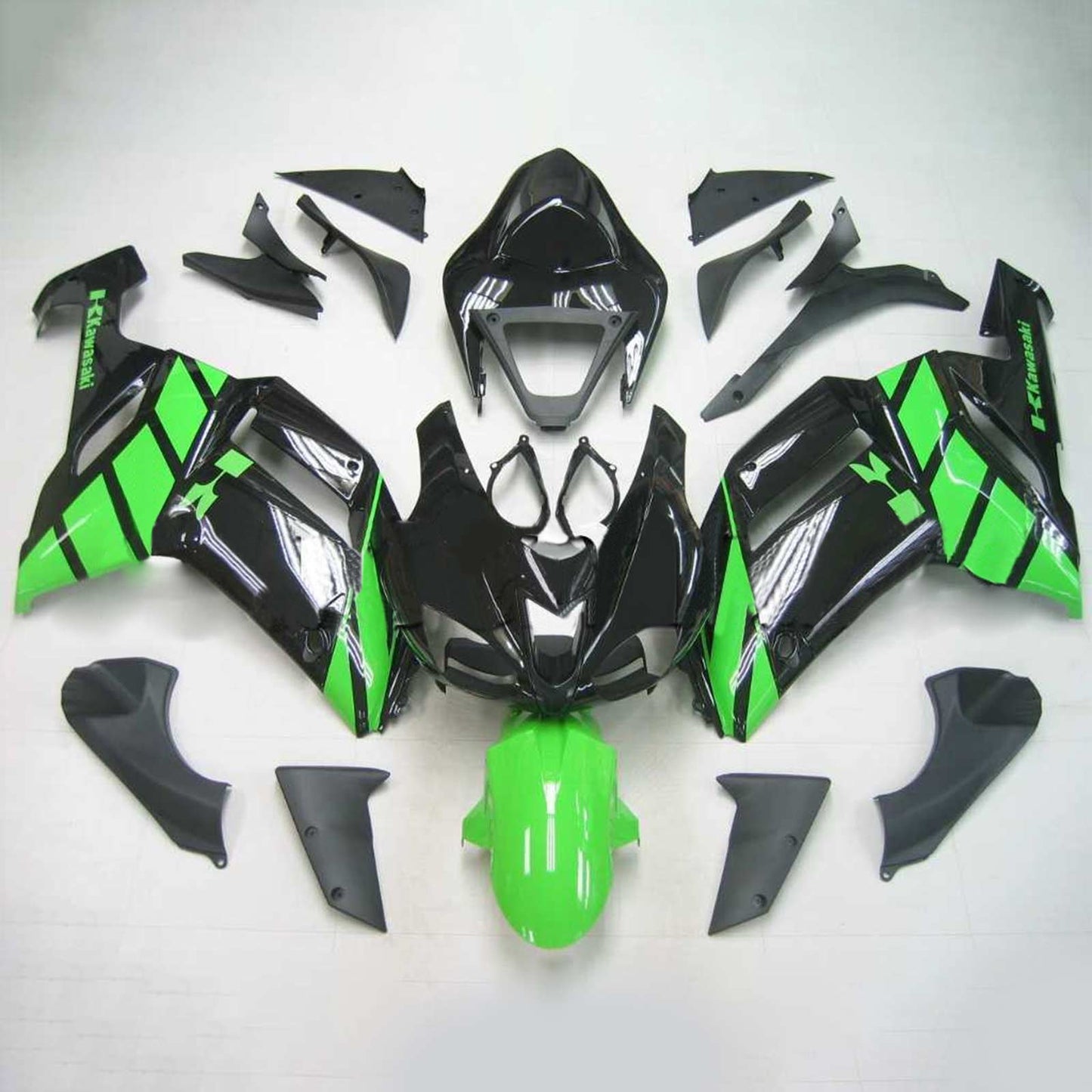 2007-2008 Fairing Kit For Kawasaki ZX6R 636 Generic