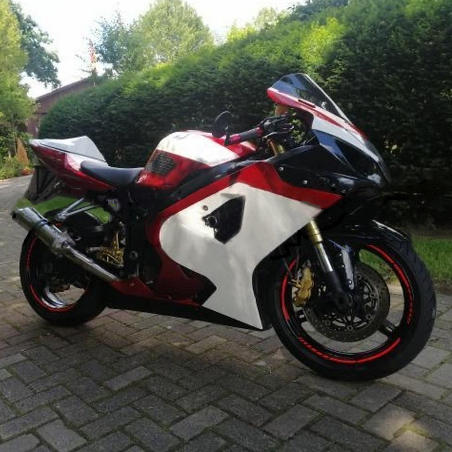 2004-2005 Suzuki GSXR 600/750 Fairing Kit Bodywork Plastic ABS