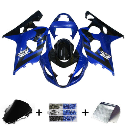 2004-2005 Suzuki GSXR 600/750 K4 Fairing Kit Bodywork Plastic ABS