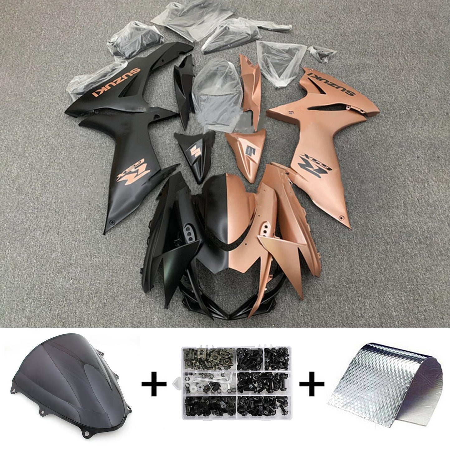 2011-2025 Suzuki GSXR 600/750 K11 Fairing Kit Bodywork Plastic ABS