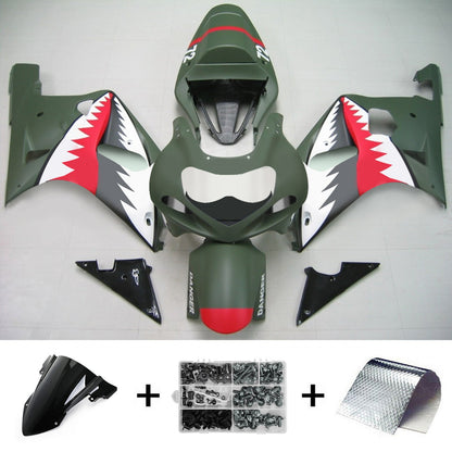 2001-2003 Suzuki GSXR750 Fairing Kit Bodywork Plastic ABS