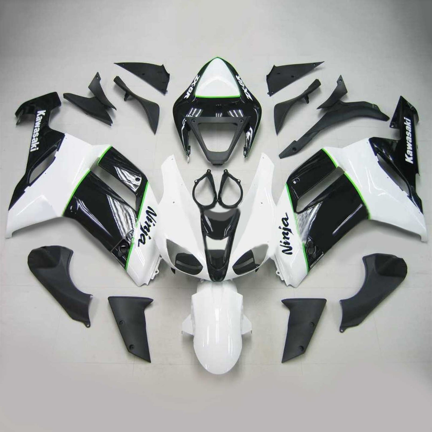 2007-2008 Fairing Kit For Kawasaki ZX6R 636 Generic
