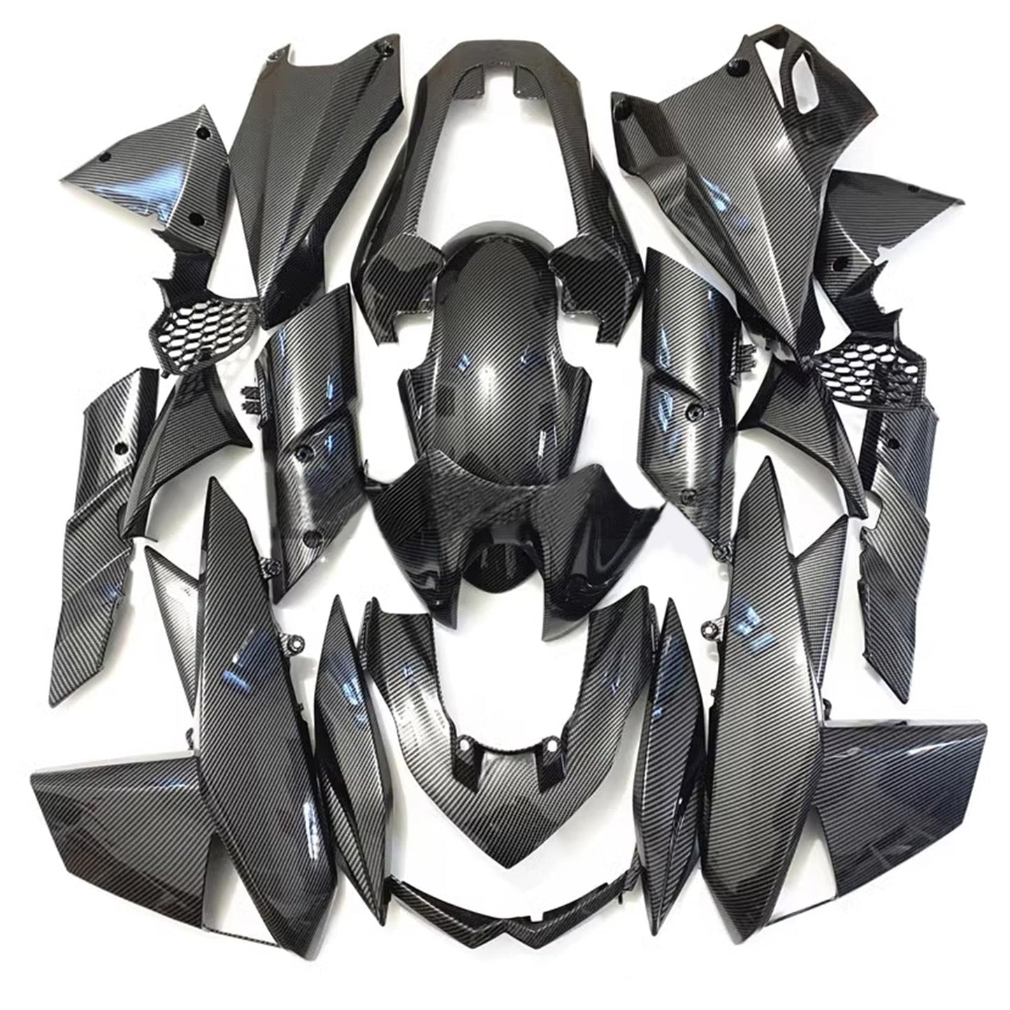2010-2013 Kawasaki Z1000 Fairing Kit Bodywork Plastic ABS