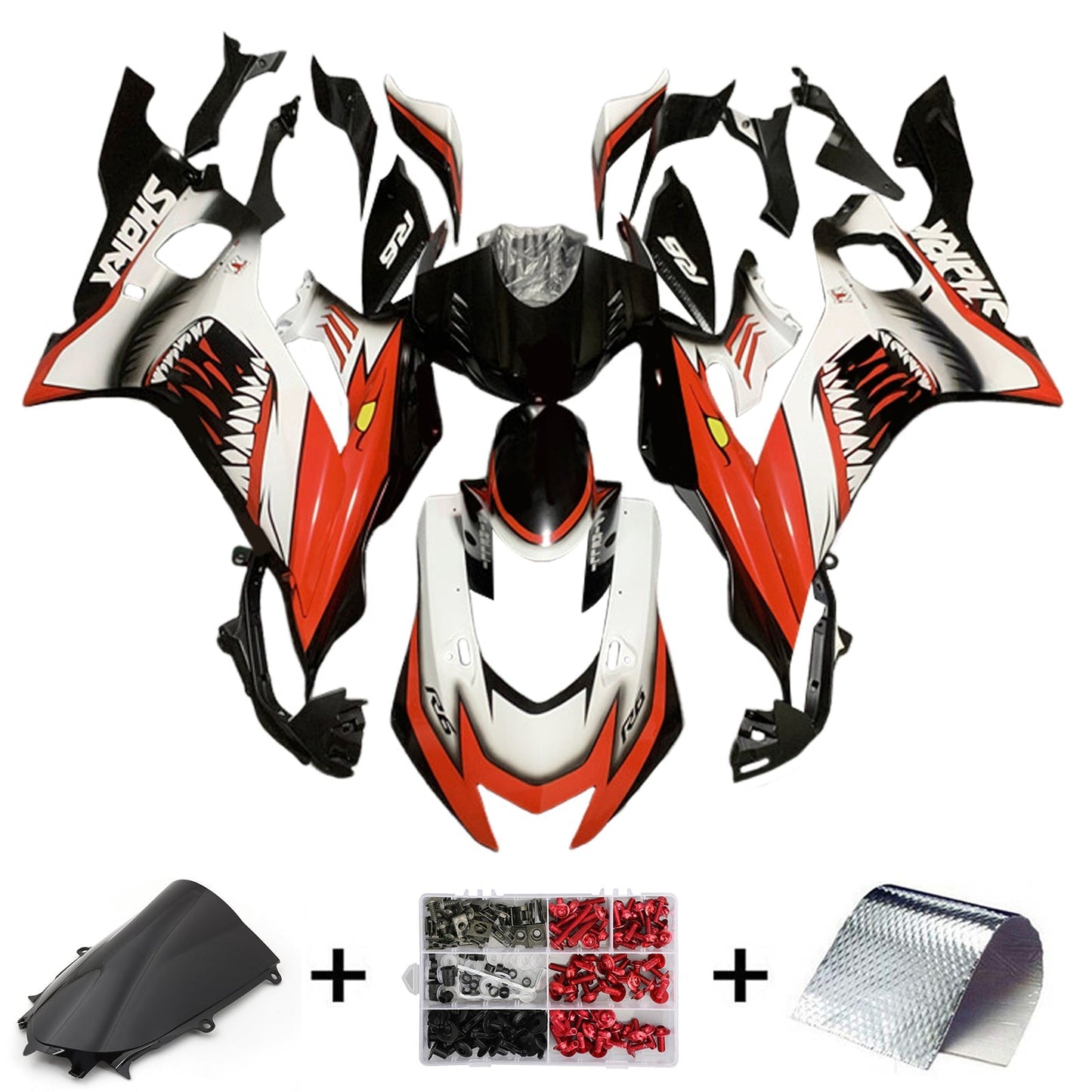2017-2023 Yamaha YZF-R6 Fairing Kit Bodywork Plastic ABS