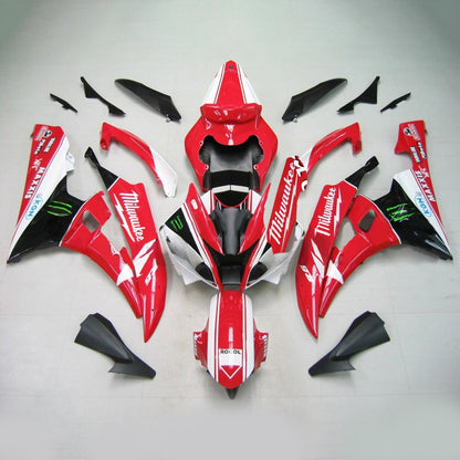 2006-2007 Yamaha YZF 600 R6 Fairing Kit Bodywork Plastic ABS