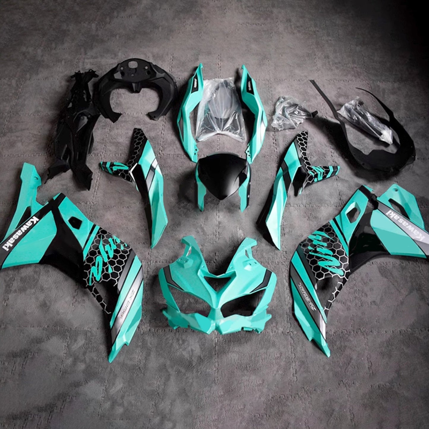 2019-2024 Kawasaki Ninja ZX-25R ZX-4R ZX-4RR Fairing Kit